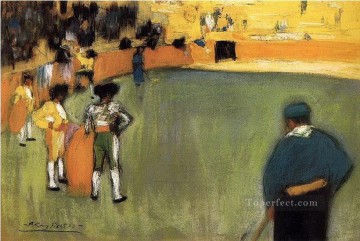 corrida Painting - Corrida de toros 5 1900 cubismo Pablo Picasso